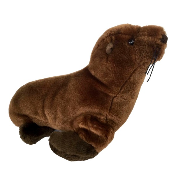 2010 Wild Republic Stuffed Animal Sea Lion Plush Soft Toy 13" - Picture 1 of 8